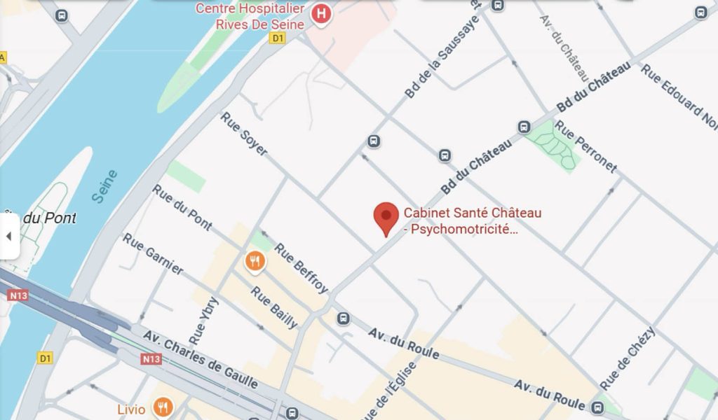 Plan d'accès au cabinet
